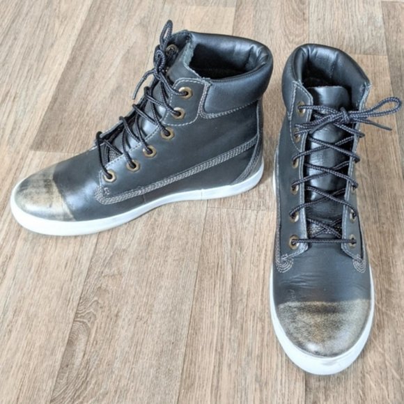 Timberland Women's Glastonbury Six Inch High-top Sneaker Size 6.5 - Picture 7 of 9